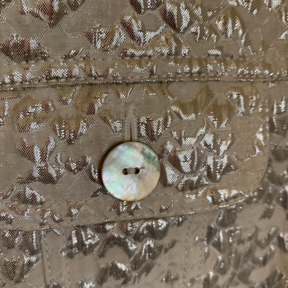 Ruby Rd. Silver Textured Blazer - Picture 2 of 4